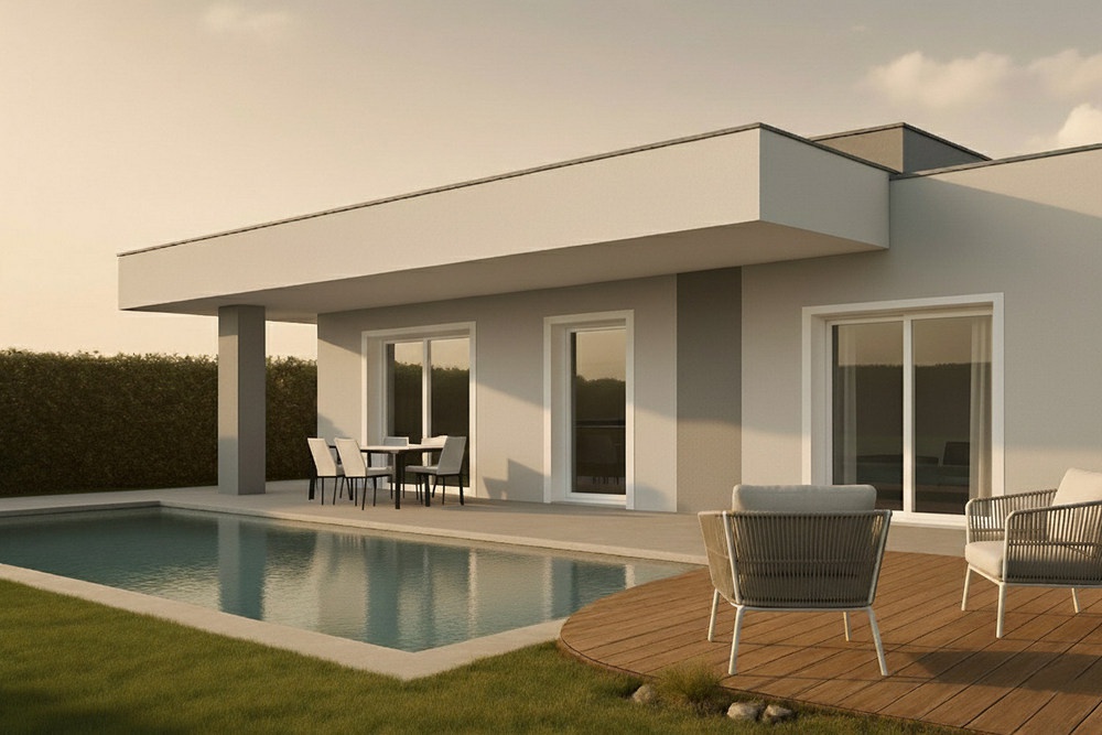Villa con giardino in via niga, Azzano Mella