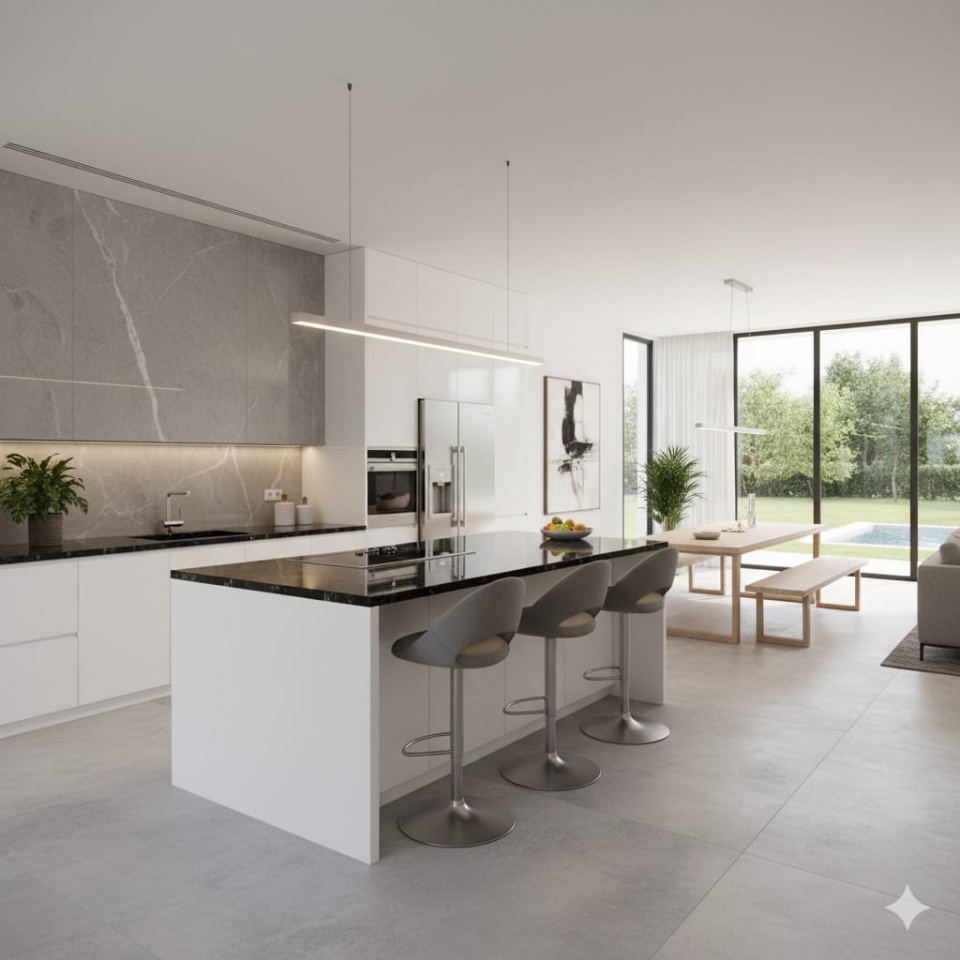 Villa con giardino a Flero