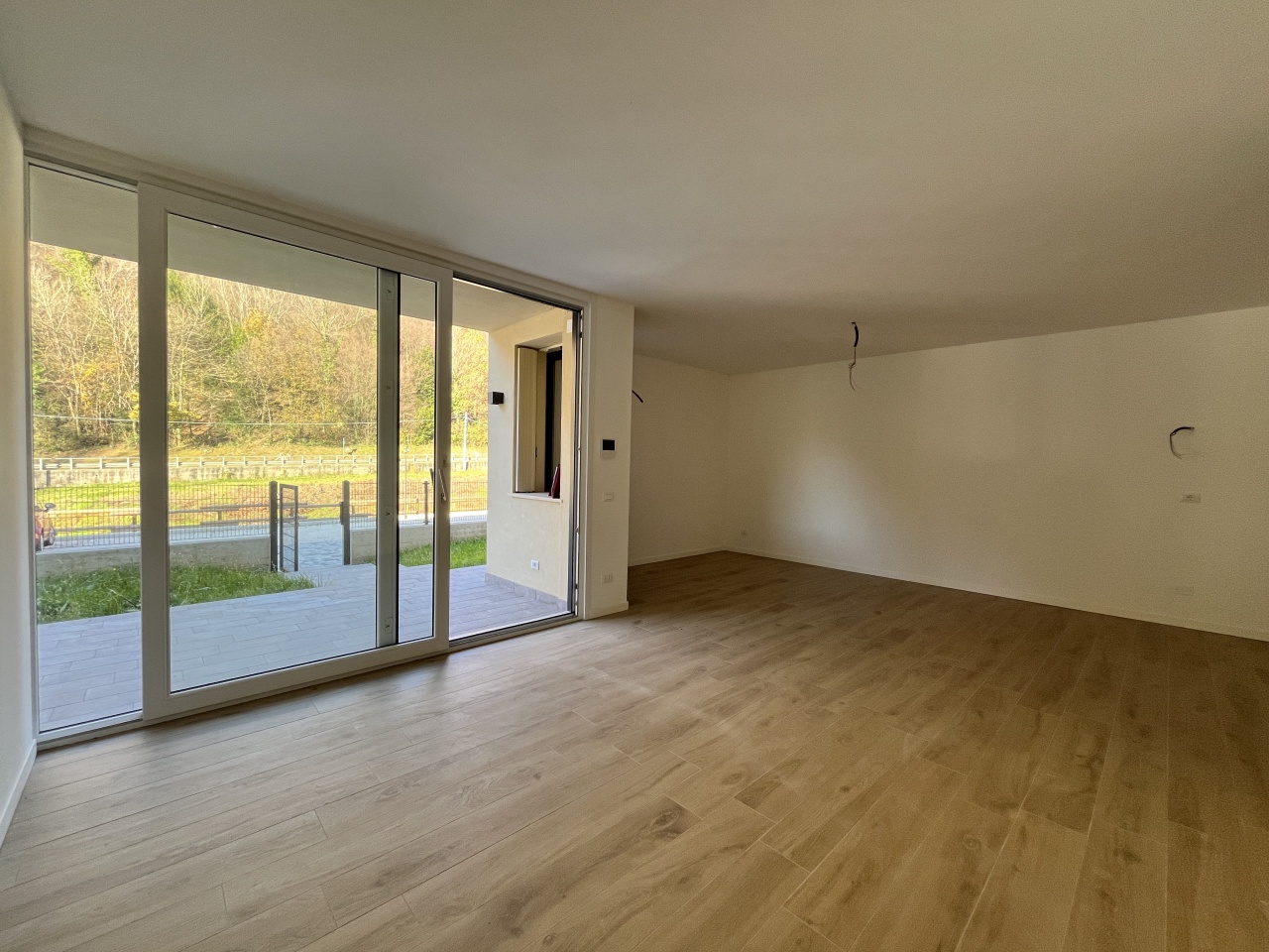 Quadrilocale con giardino a Nave