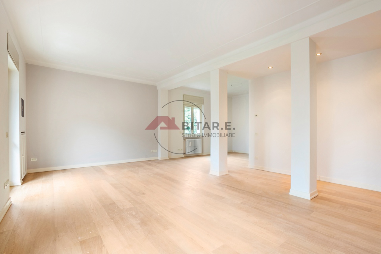 Quadrilocale con giardino a Brescia