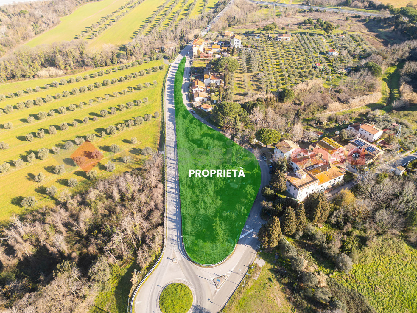 Magazzino con box doppio a Cecina