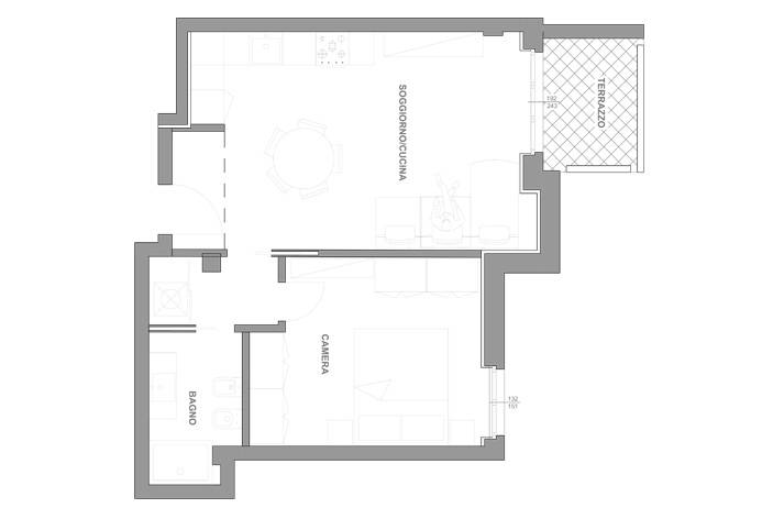 Appartamento in vendita a Bergamo, Finardi