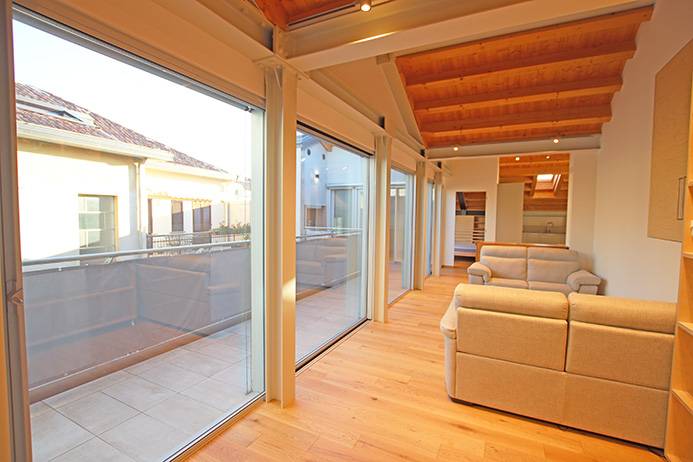 Attico in vendita a Bergamo, Centrale