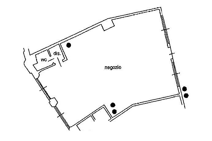 Negozio in affitto a Bergamo, Centrale