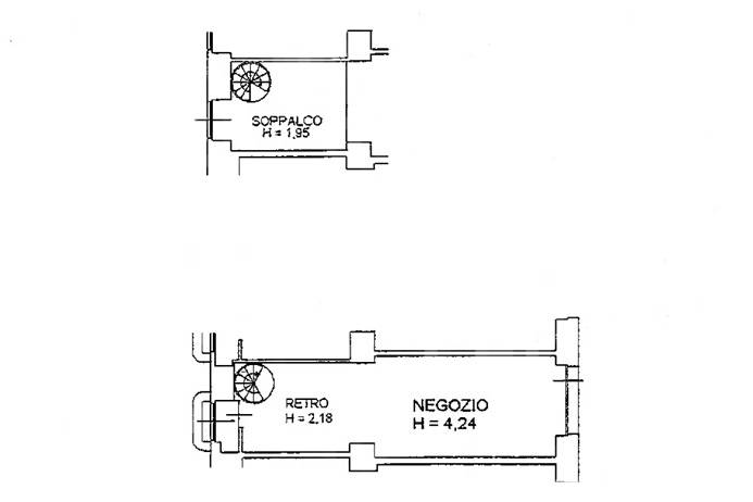 Negozio in affitto a Bergamo, Centrale