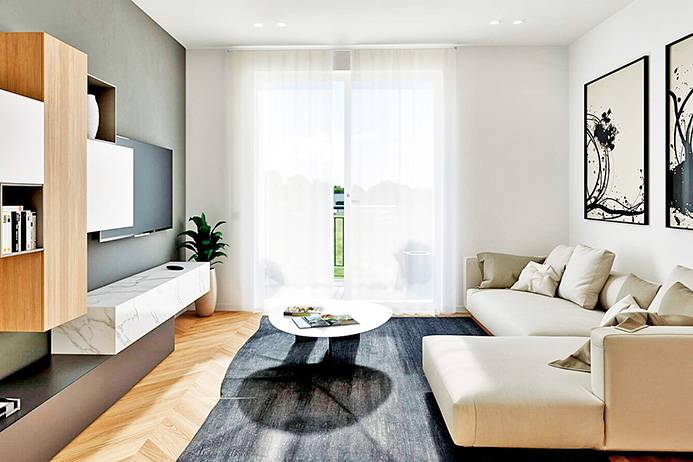 Appartamento in vendita a Bergamo, Centrale