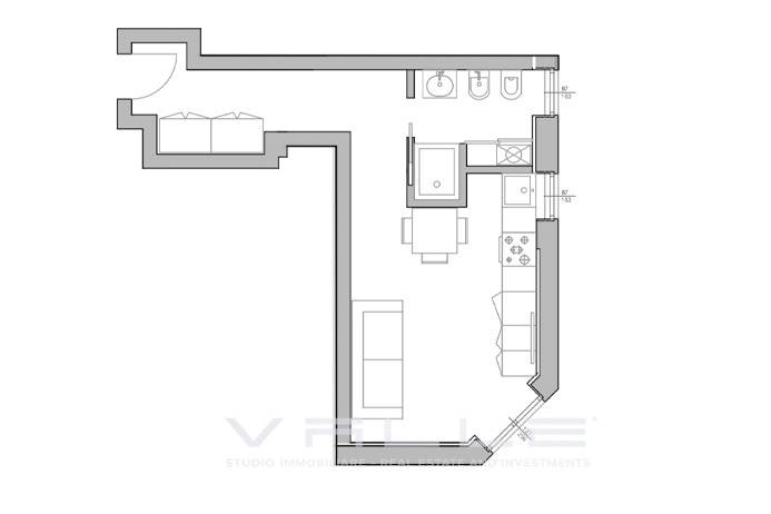 Appartamento in vendita a Bergamo, Centrale