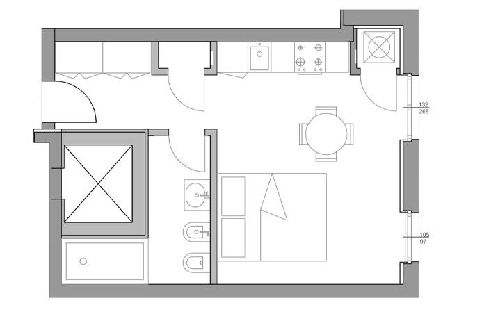 Attico in vendita a Bergamo, Redona