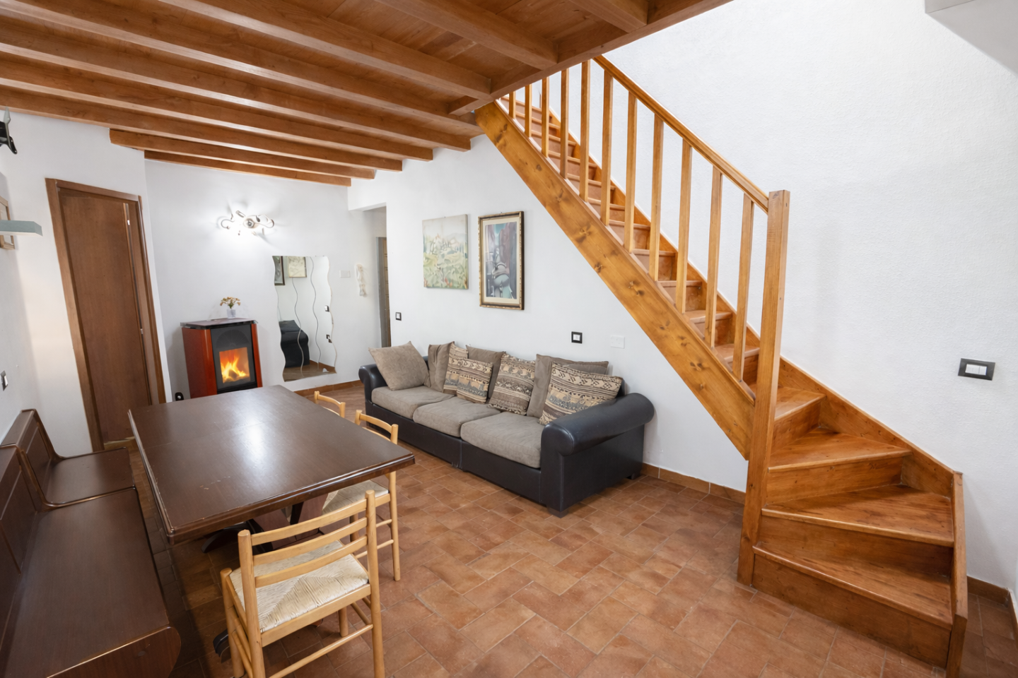 Quadrilocale arredato in affitto, Vicopisano uliveto terme