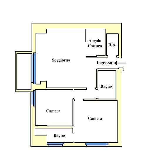 Trilocale in vendita, Lucca san marco