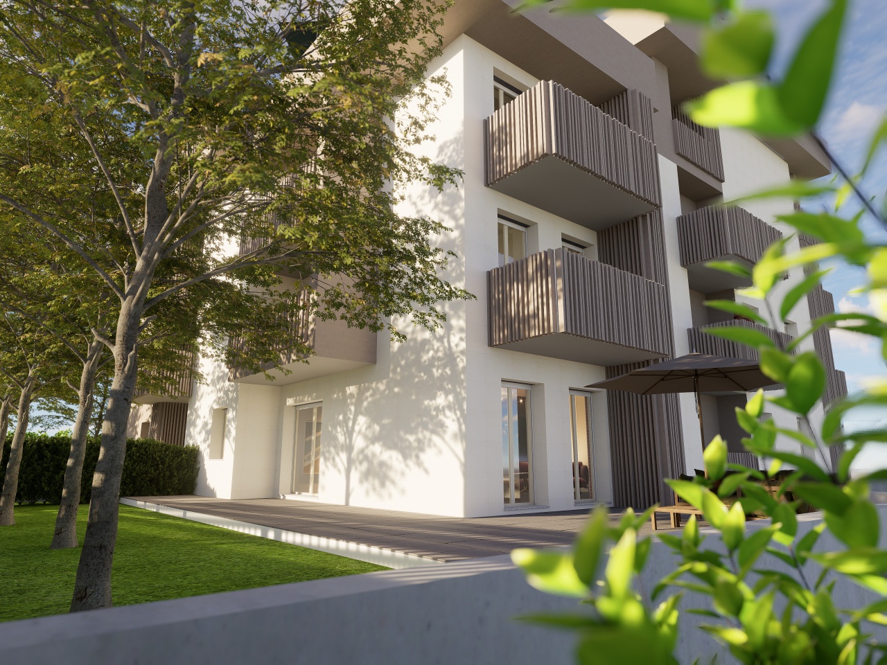 Bilocale con giardino a Stradella