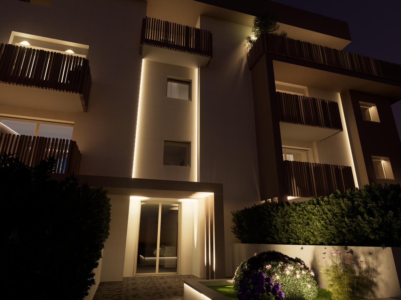Bilocale con giardino a Stradella