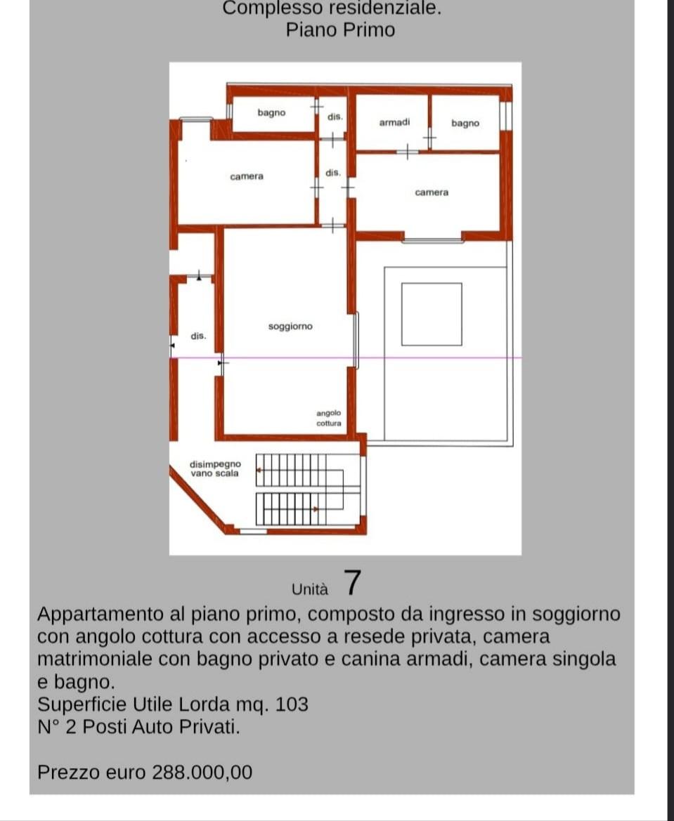 Trilocale nuovo, Capannori lunata