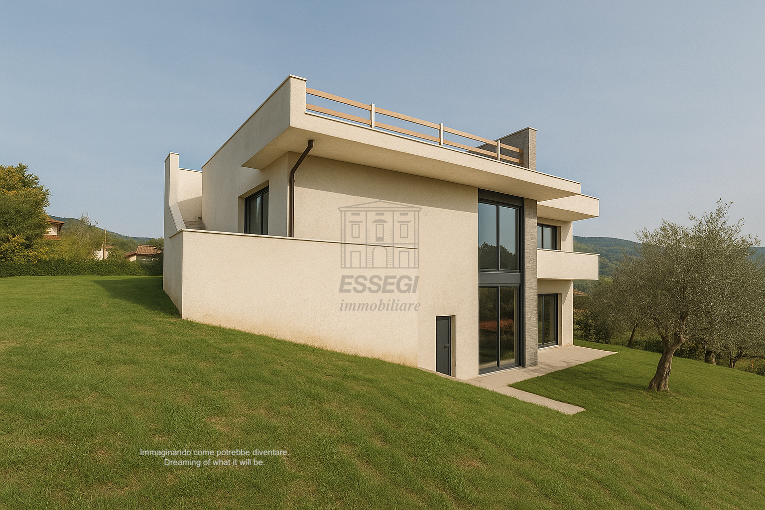 Villa con giardino in via delle vitialle 12, Capannori