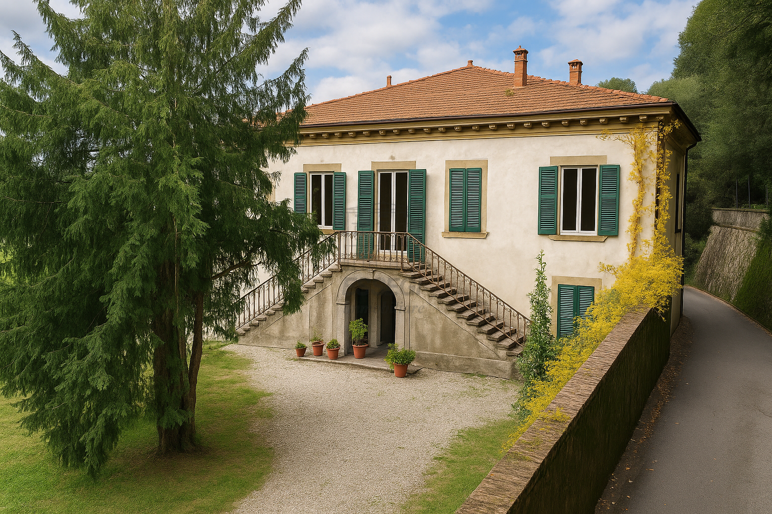 Villa con giardino in sp1 4590, Lucca