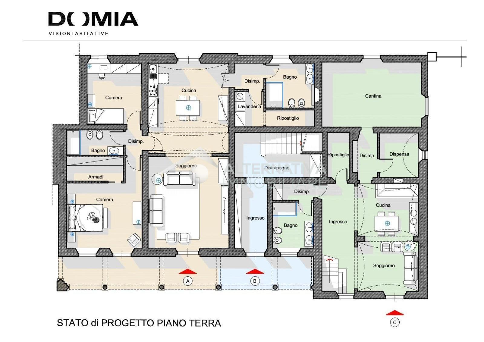 appartamento in vendita a Cascina