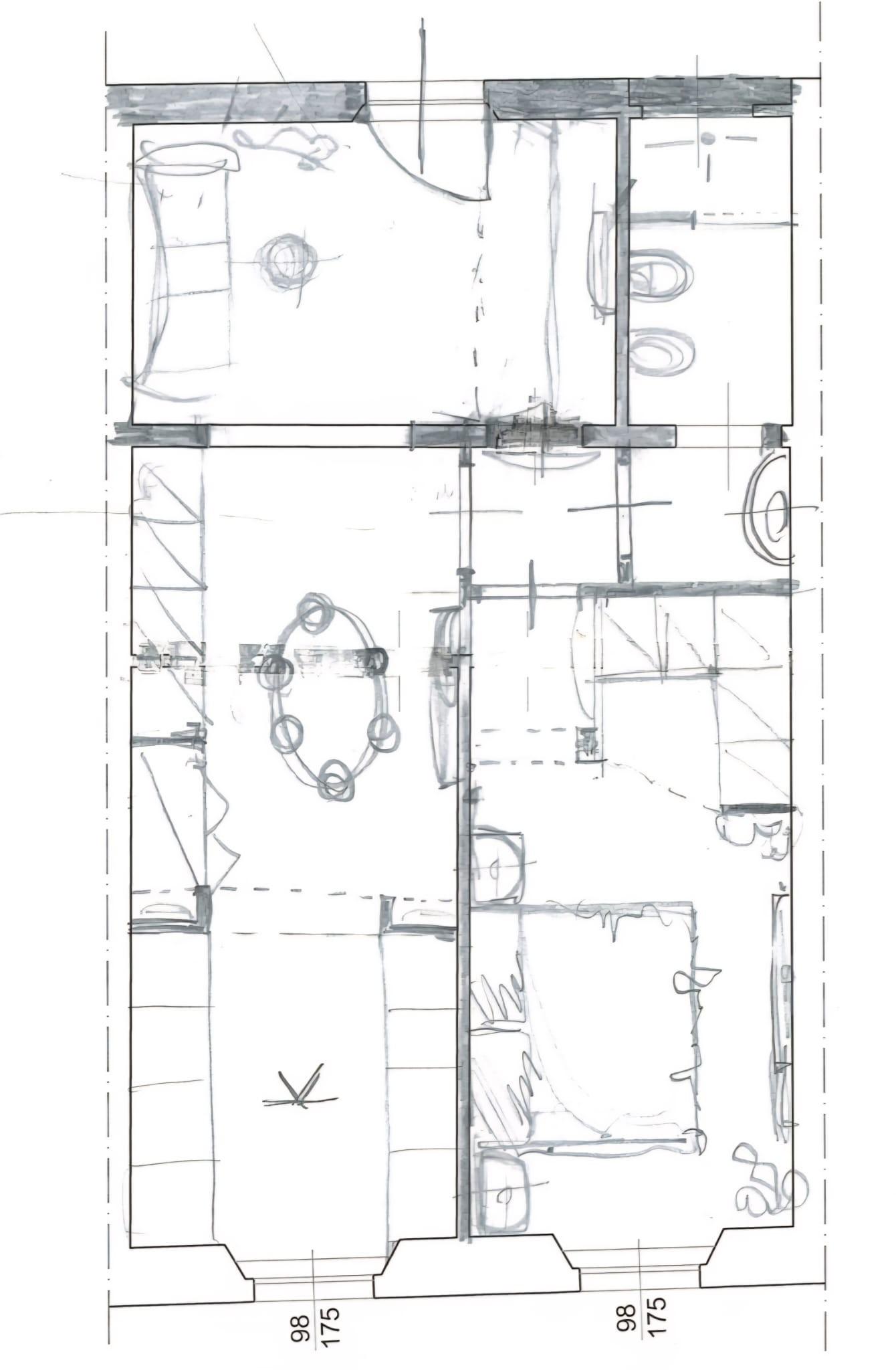 Trilocale ristrutturato a Pontedera