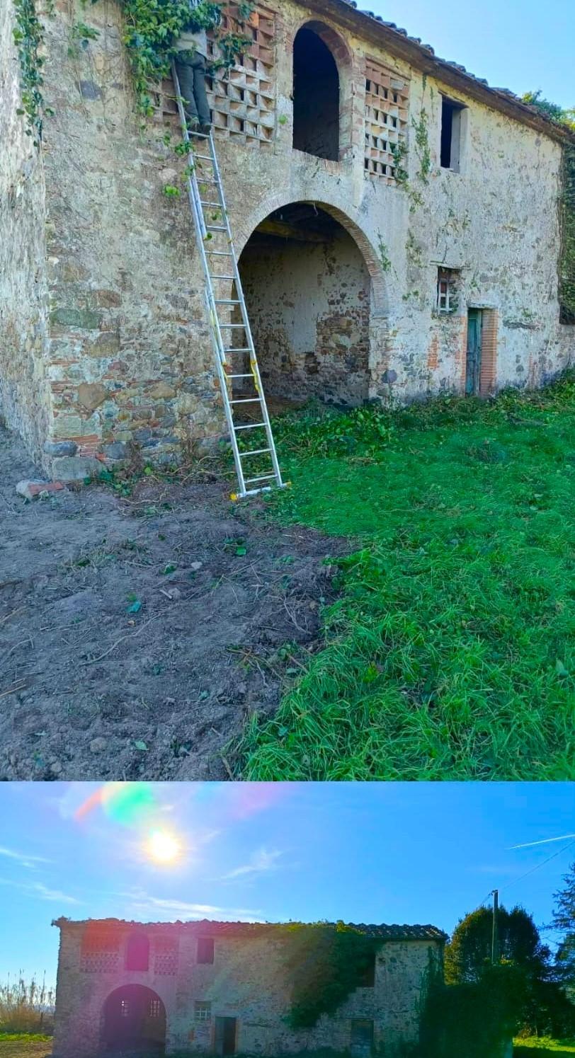 Rustico con giardino, Capannori colle di compito