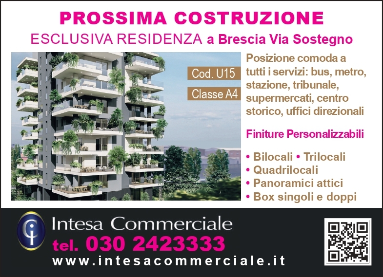 Trilocale con terrazzo a Brescia