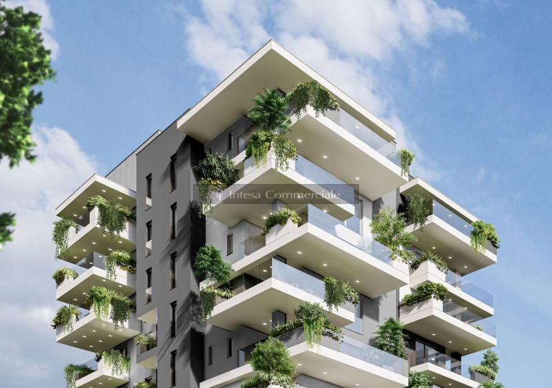 Attico con terrazzi a Brescia