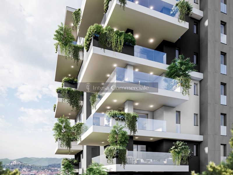 Trilocale con terrazzo a Brescia