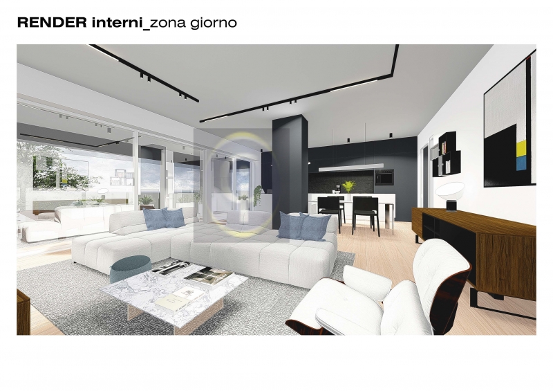 Quadrilocale con terrazzi a Brescia