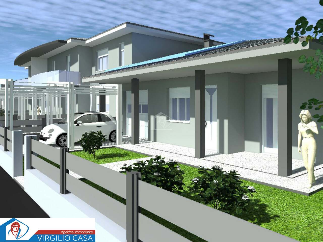 Appartamento con giardino a Suzzara