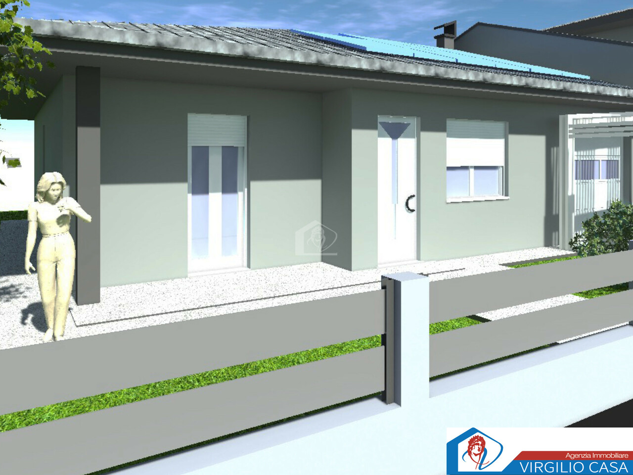 Appartamento con giardino a Suzzara