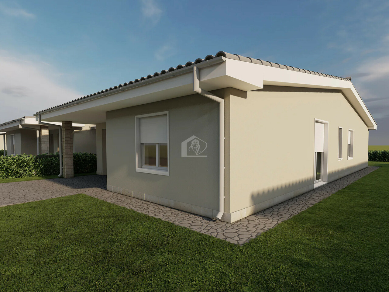 Casa indipendente con giardino a Suzzara