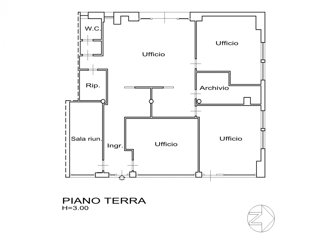 Ufficio in vendita in via einaudi, Lucca