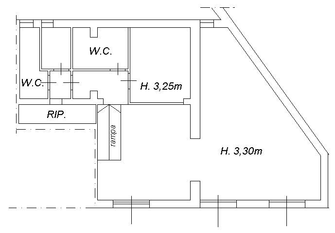 Locale commerciale in affitto a Calenzano