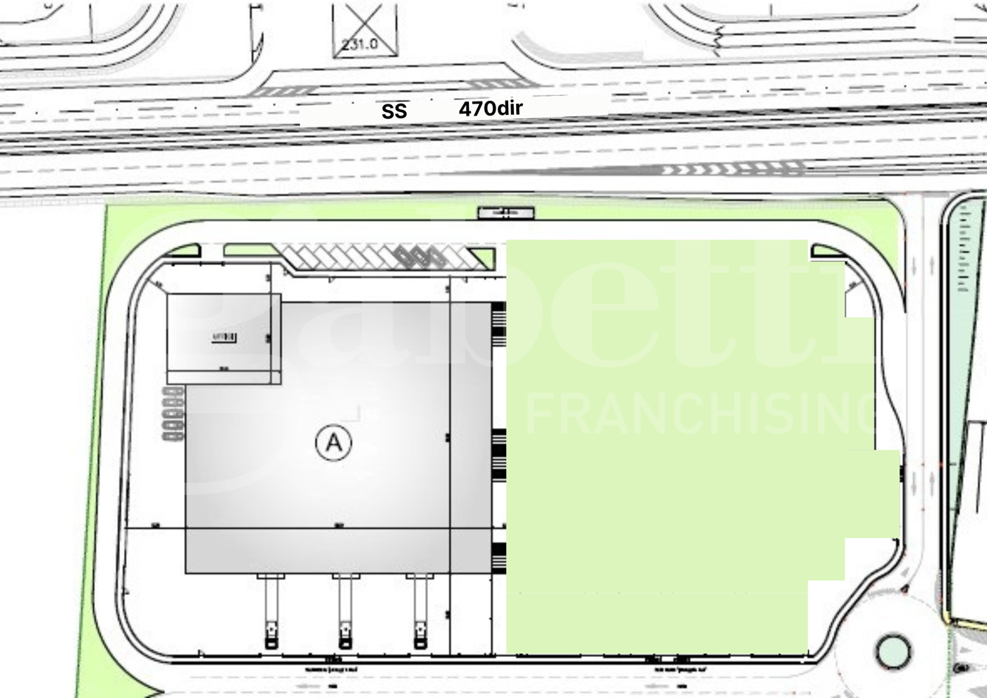 Capannone in vendita a Curno