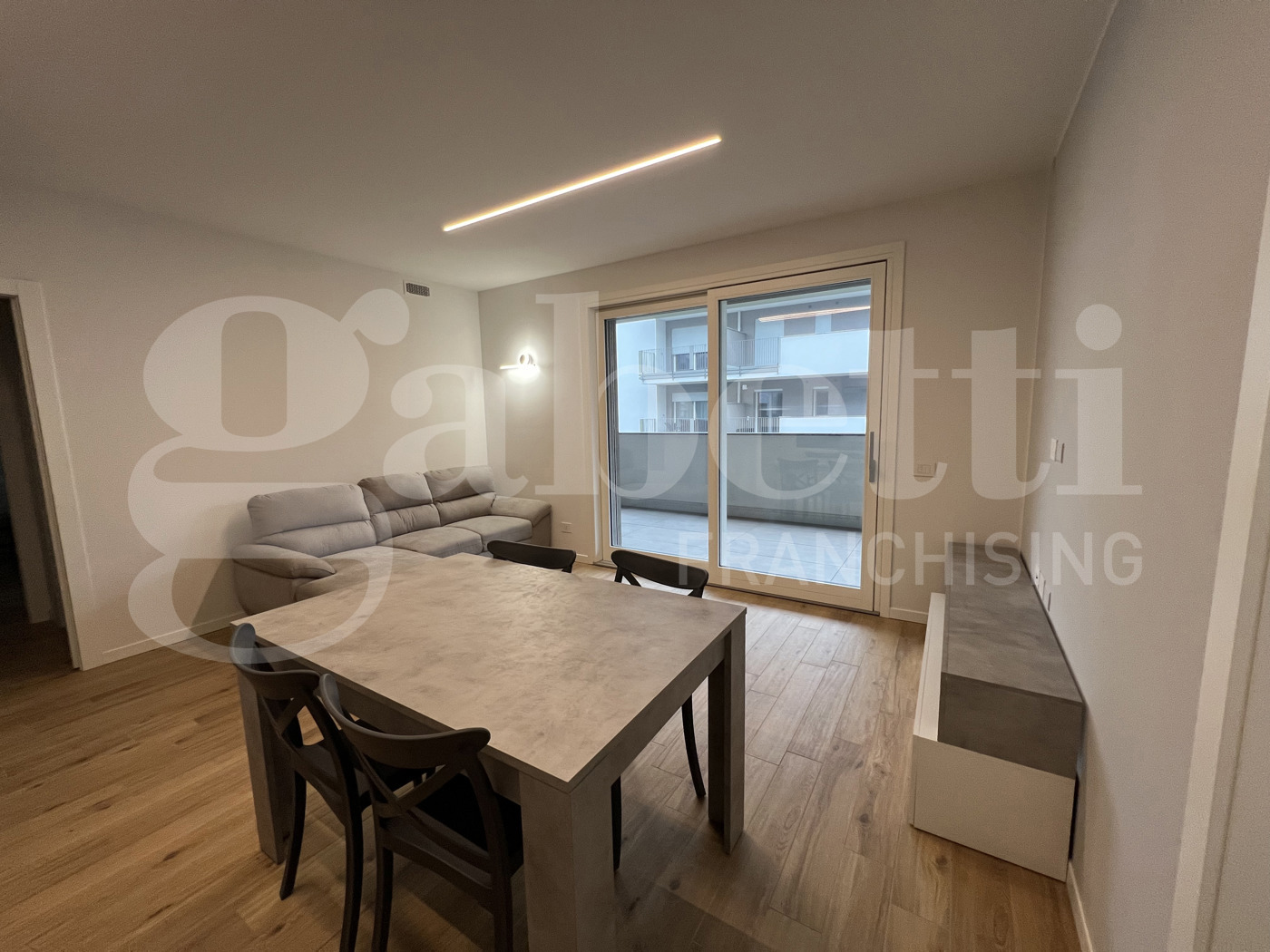 Trilocale arredato in affitto a Bergamo