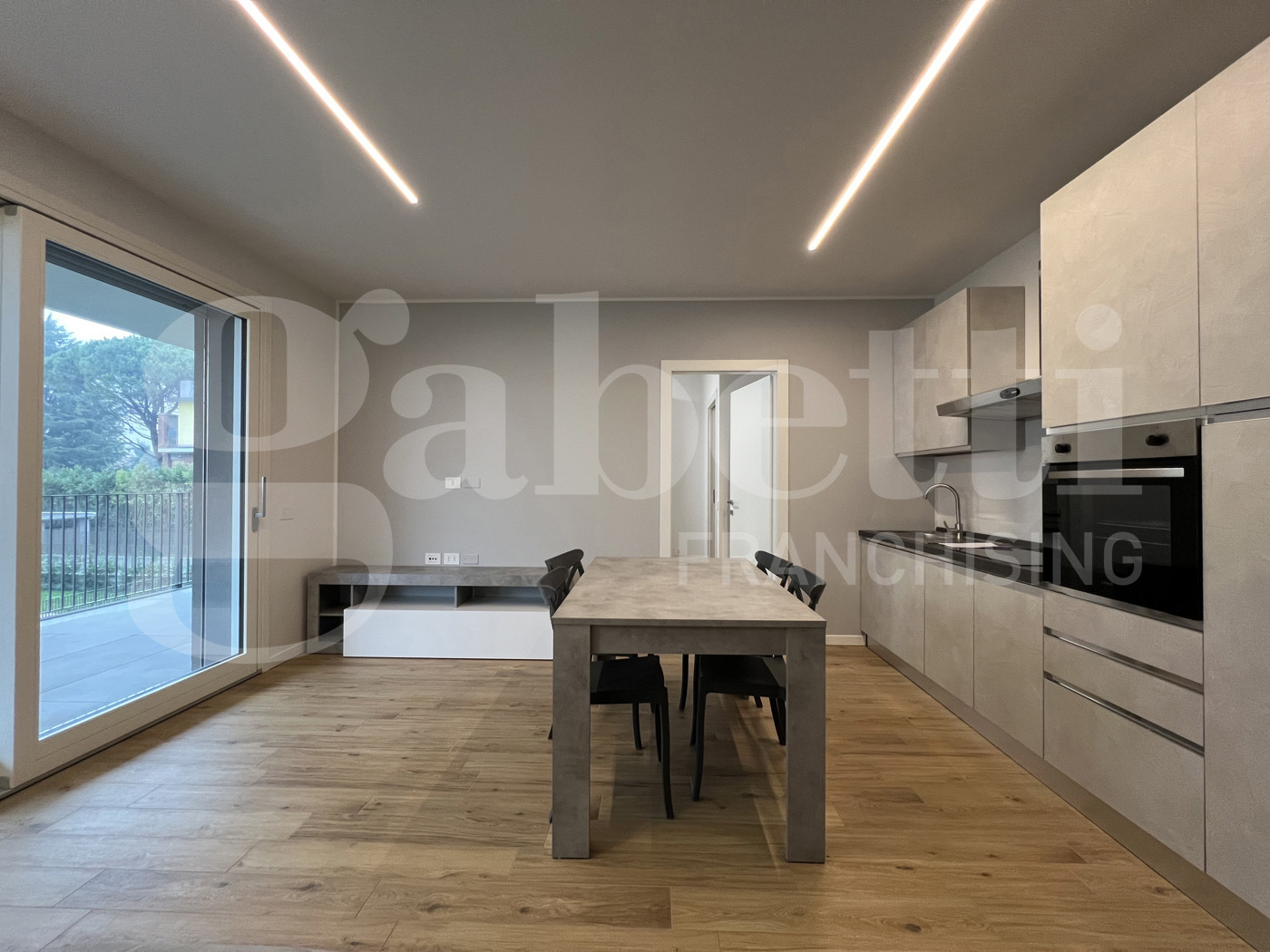 Trilocale arredato in affitto a Bergamo