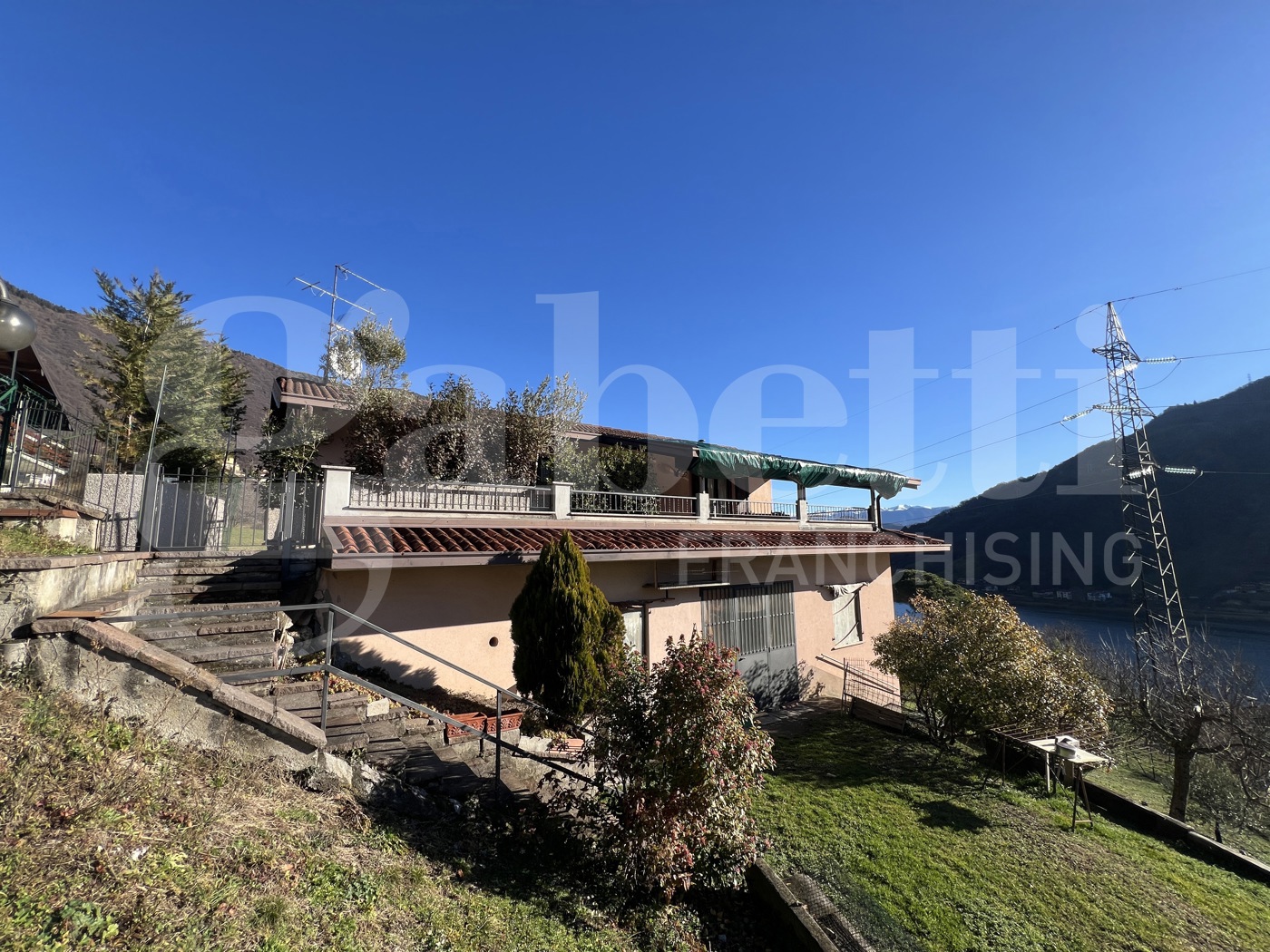 Villa con giardino a Ranzanico