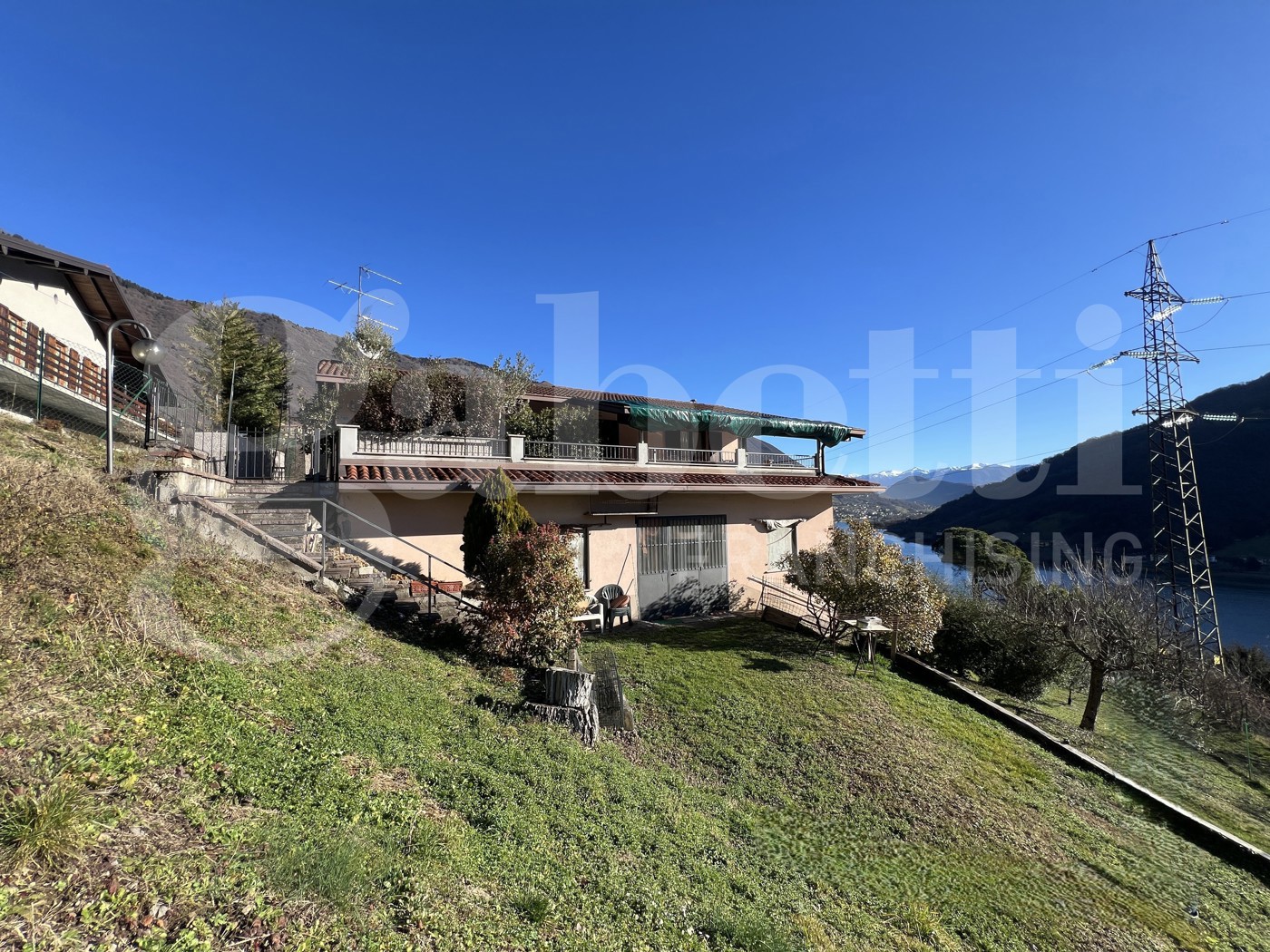 Villa con giardino a Ranzanico