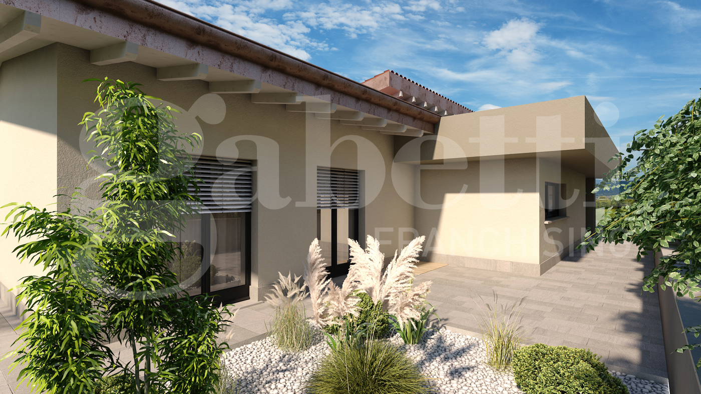 Villa con giardino a Trescore Balneario