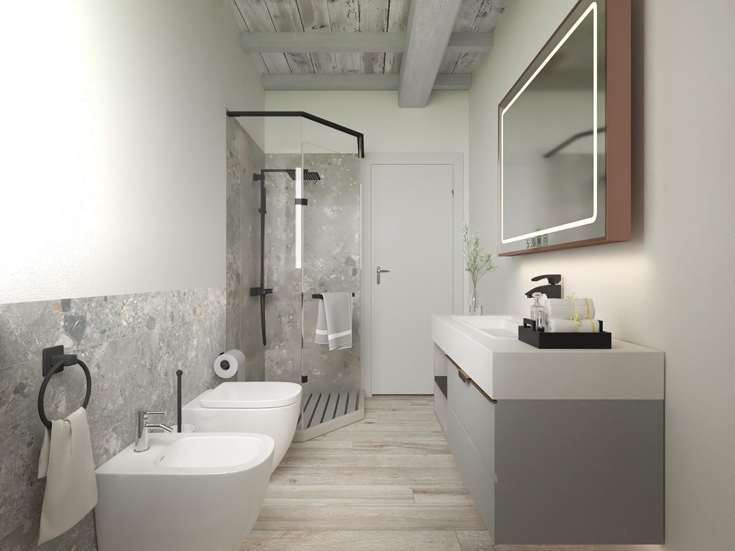 Trilocale con giardino a Piombino