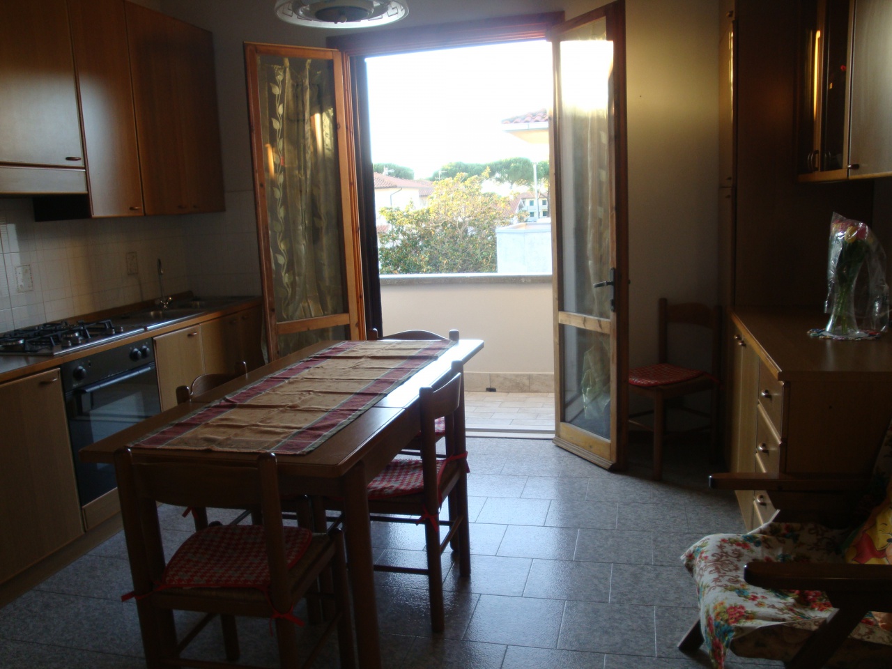 Trilocale con giardino a Rosignano Marittimo