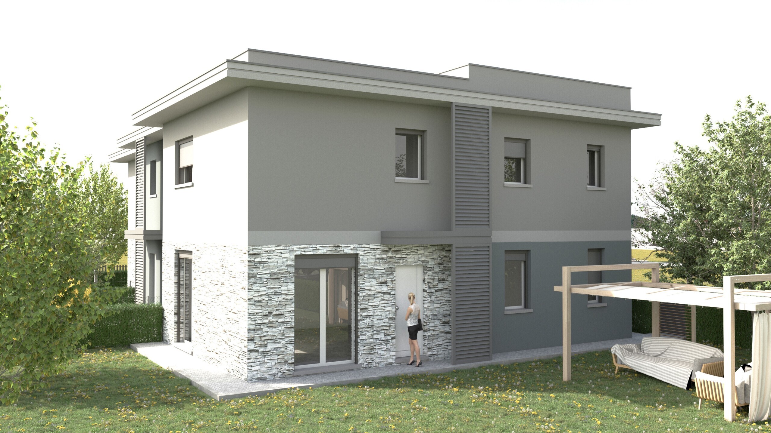 Casa indipendente con giardino in strada martinella 221, Parma