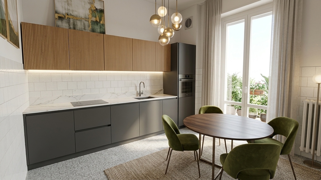 Trilocale con box in strada langhirano 462, Parma