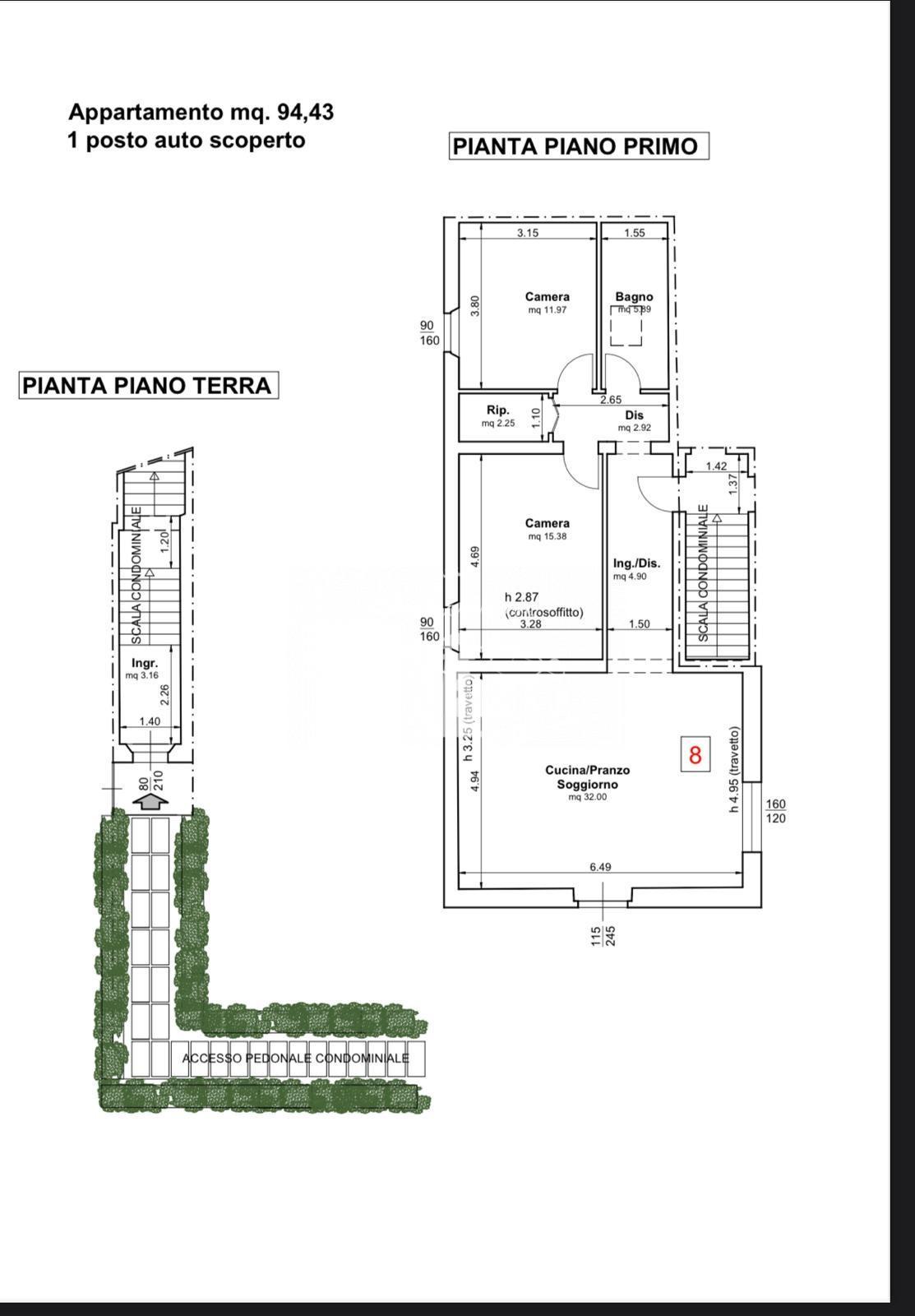 Trilocale nuovo, Prato la querce