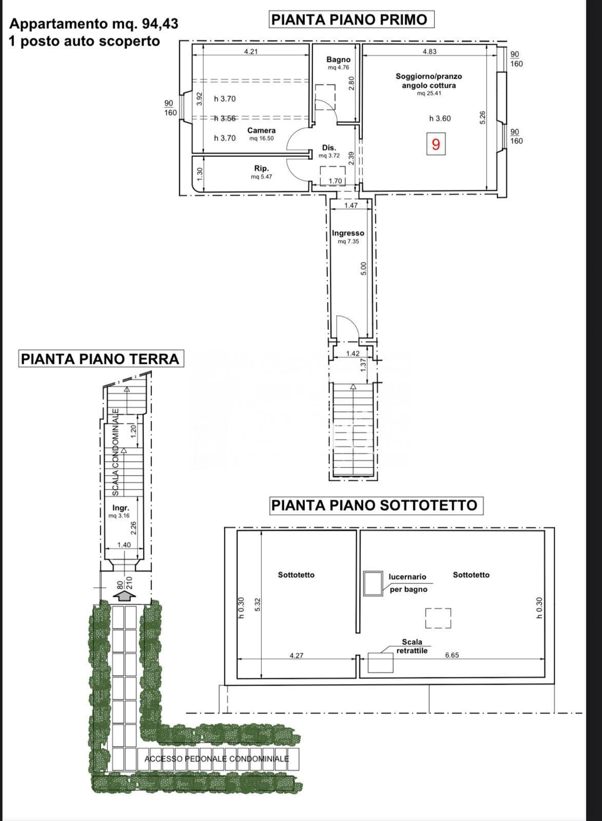 Bilocale nuovo, Prato la querce