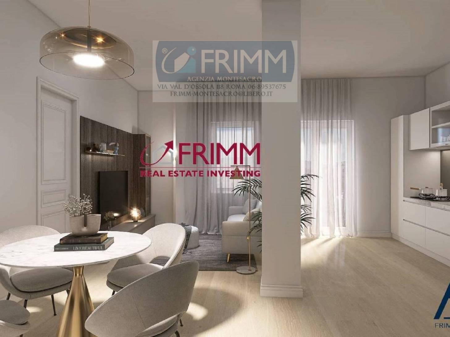 Trilocale ristrutturato a Roma