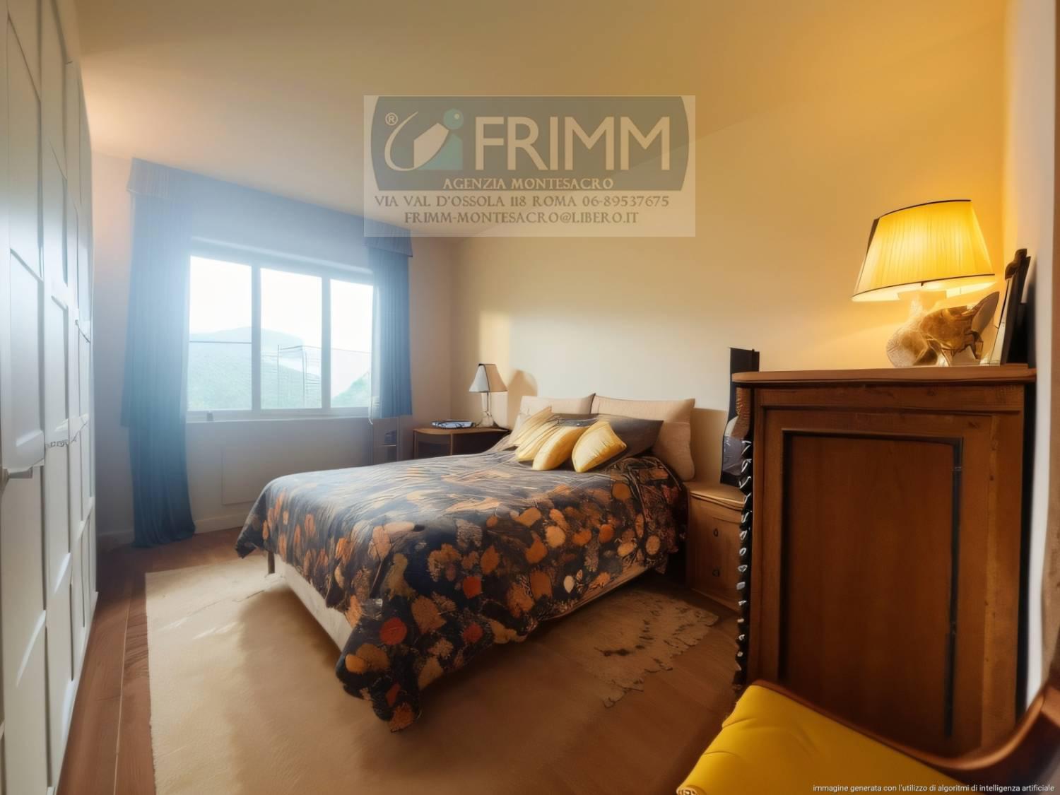 Trilocale con box doppio a Roma