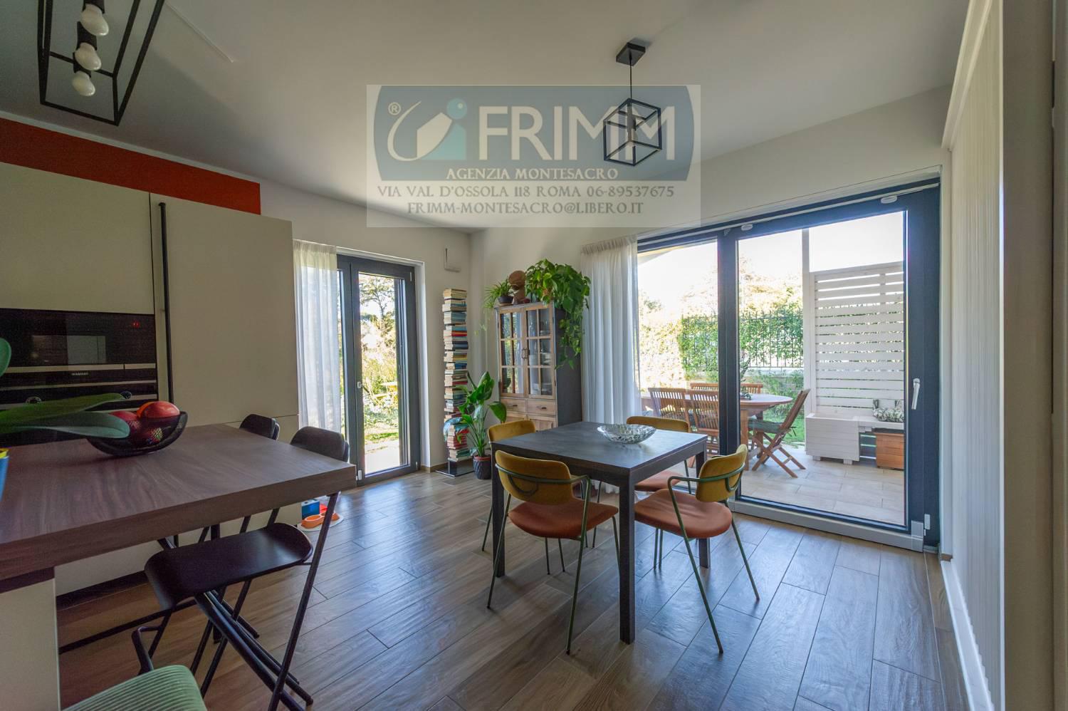 Quadrilocale con giardino a Formello