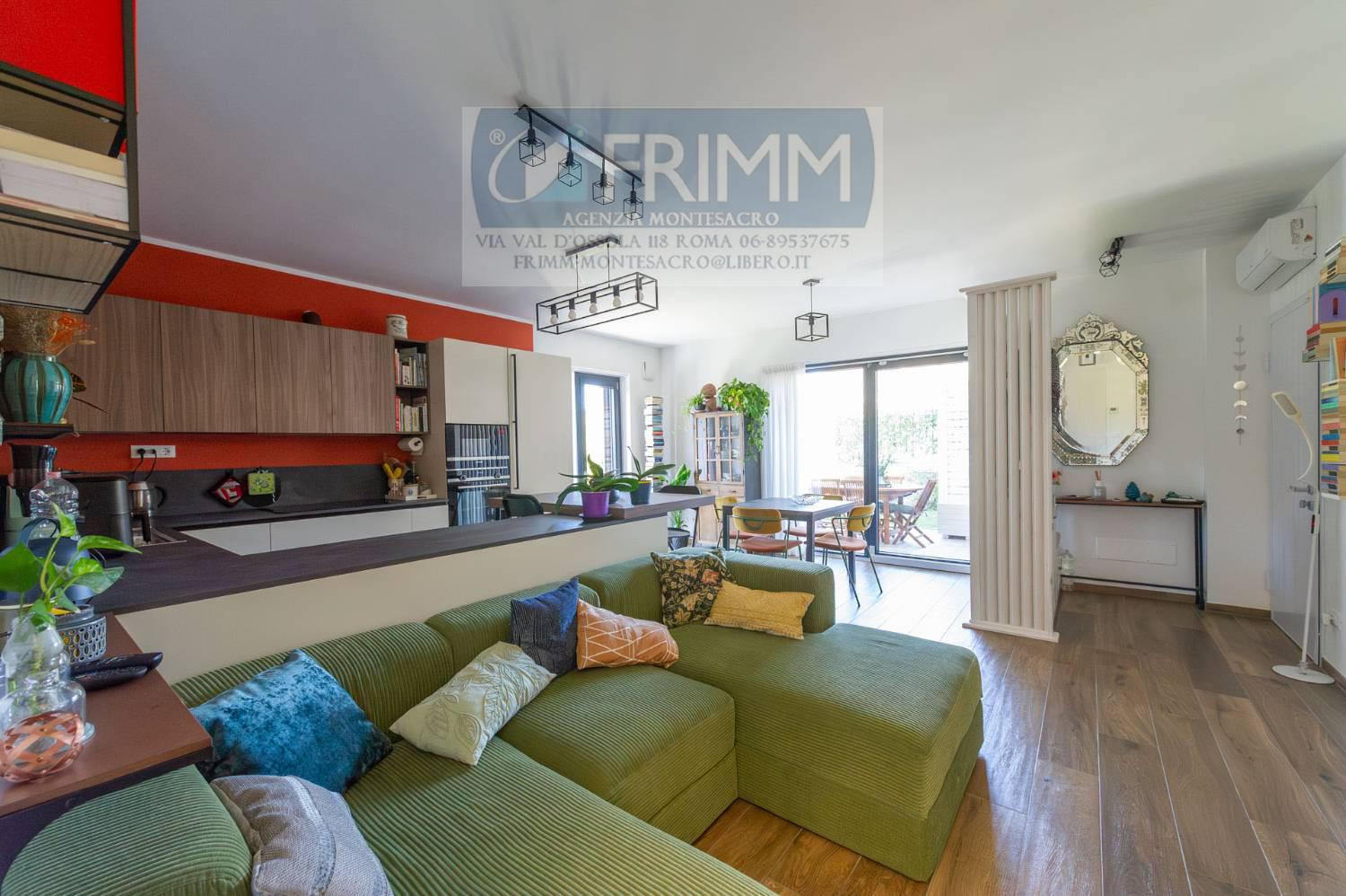 Quadrilocale con giardino a Formello