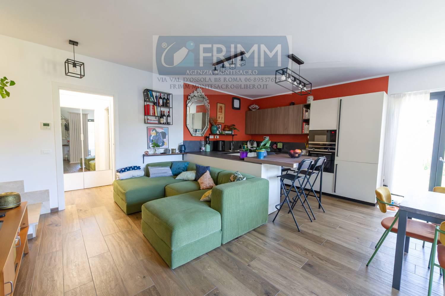 Quadrilocale con giardino a Formello