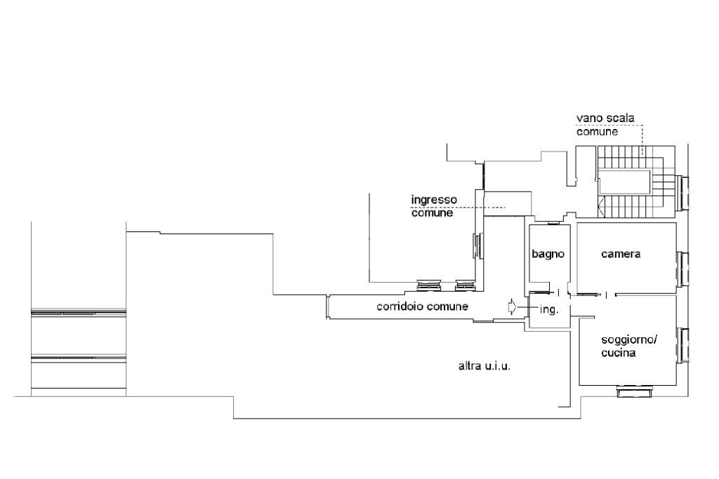 Bilocale arredato in affitto a Lissone