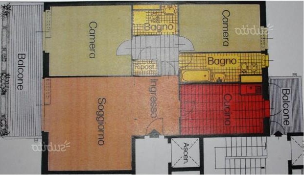 Trilocale in vendita a Cologno Monzese